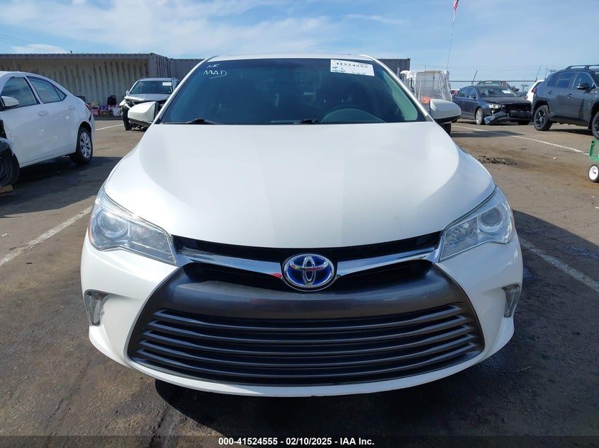 2016 TOYOTA CAMRY HYBRID XLE - 4T1BD1FK6GU194723