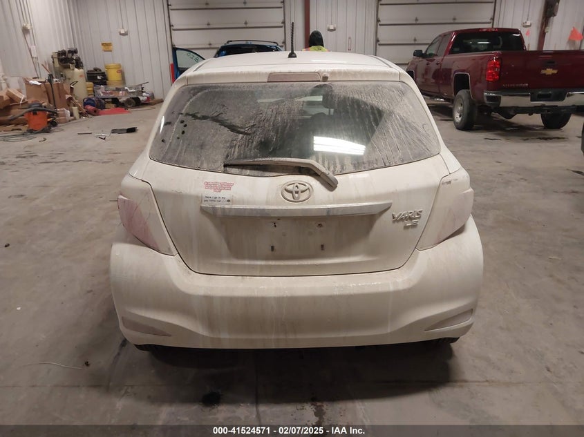 2013 TOYOTA YARIS VIN: JTDKTUD33DD566664