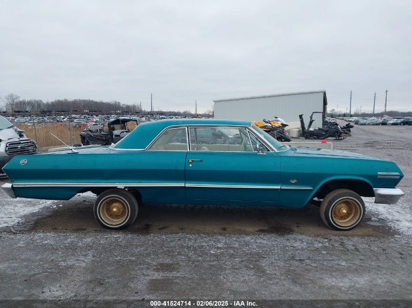 1963 Chevrolet Impala Ss VIN: 31847S109246 Lot: 41524714
