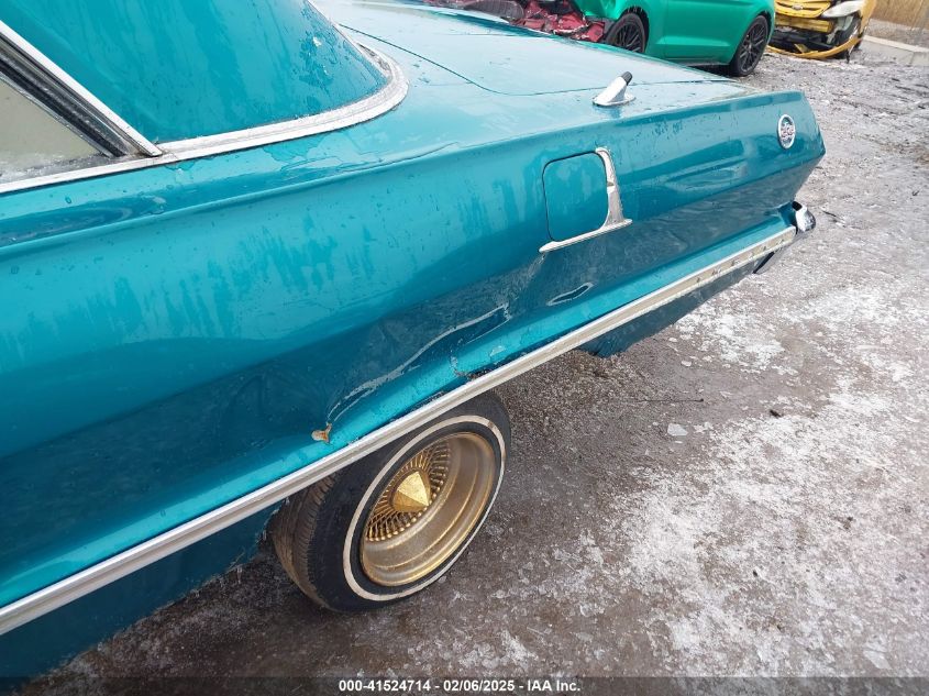 1963 Chevrolet Impala Ss VIN: 31847S109246 Lot: 41524714