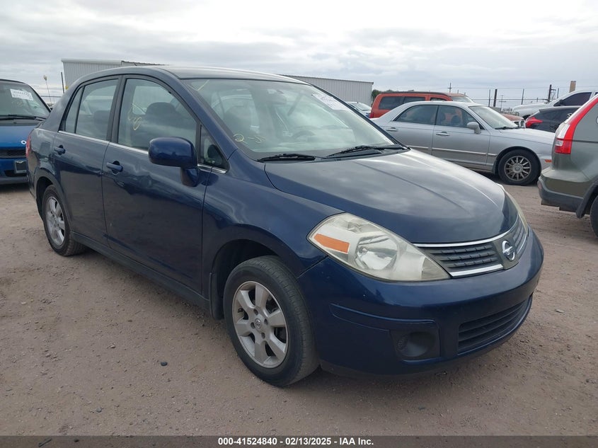 2007 NISSAN VERSA VIN: 3N1BC11E47L449116