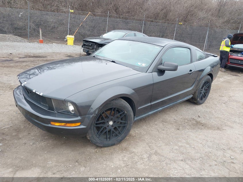 2007 FORD MUSTANG VIN: 1ZVFT80N775324553