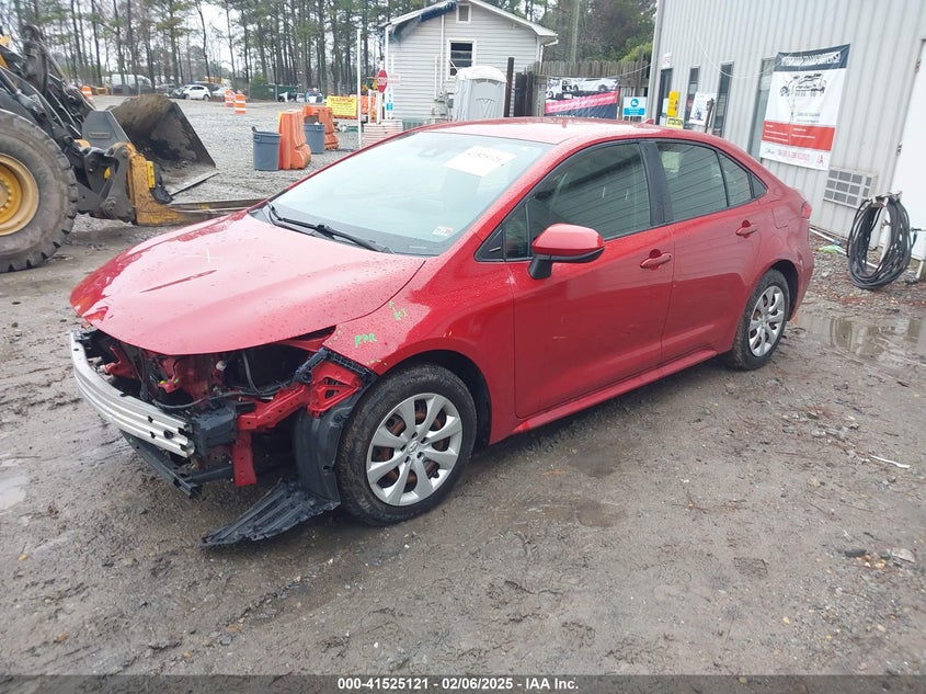 2020 TOYOTA COROLLA VIN: JTDEPRAE0LJ027827