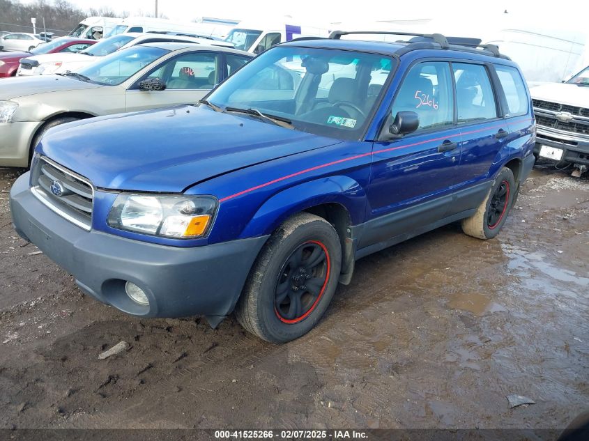 JF1SG65604H703969 2004 SUBARU FORESTER photo no. 2