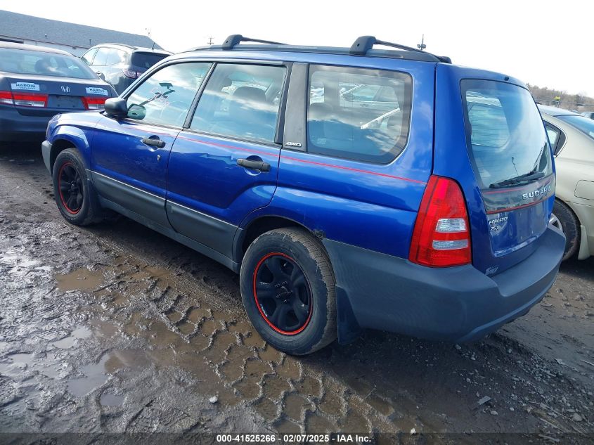 JF1SG65604H703969 2004 SUBARU FORESTER photo no. 3