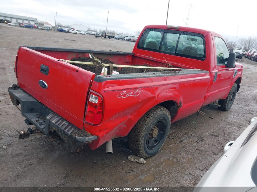2008 FORD F-250 VIN: 1FTNF21518EC12317