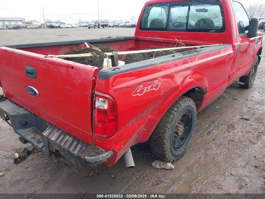 2008 FORD F-250 VIN: 1FTNF21518EC12317
