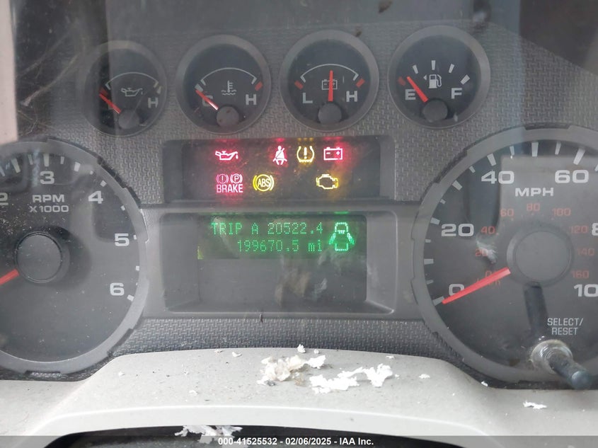 2008 FORD F-250 VIN: 1FTNF21518EC12317