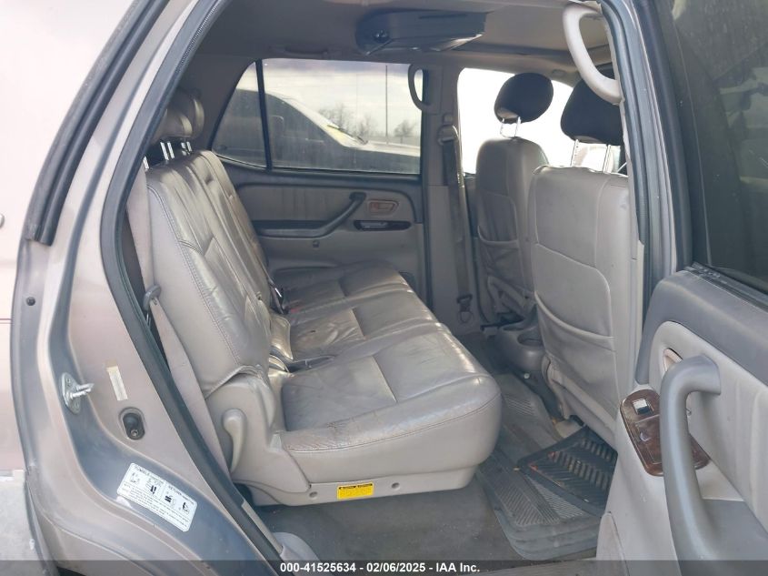 2002 Toyota Sequoia Limited V8 VIN: 5TDBT48A12S099030 Lot: 41525634