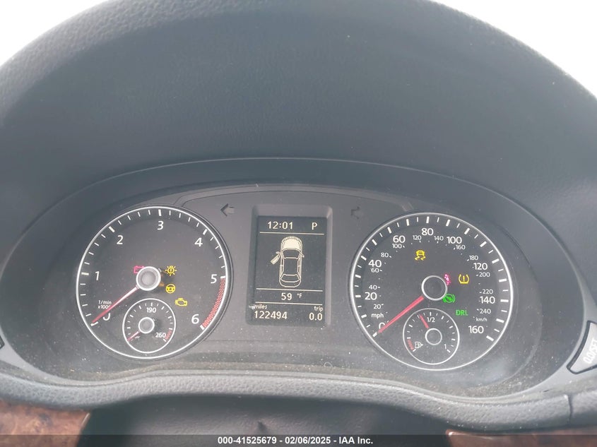2012 VOLKSWAGEN PASSAT VIN: 1VWCN7A32CC068946