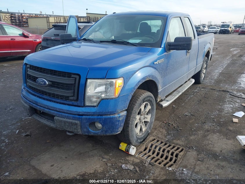 2013 FORD F150 VIN: 1FTFX1EF3DKD05236