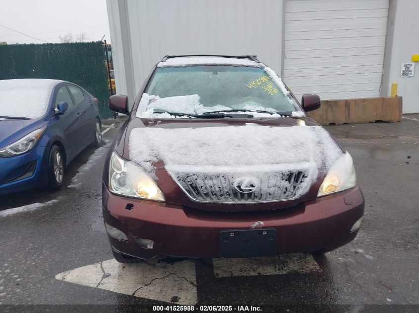 2009 Lexus Rx 350 VIN: JTJHK31U392856486 Lot: 41525988