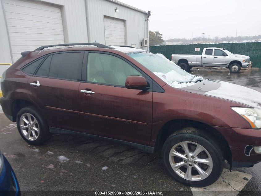 2009 Lexus Rx 350 VIN: JTJHK31U392856486 Lot: 41525988