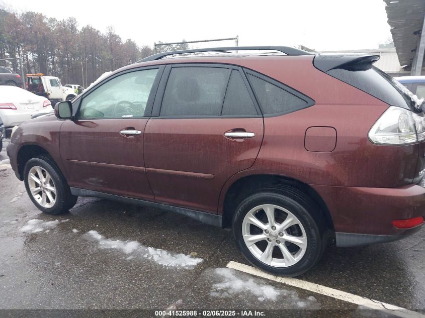 2009 Lexus Rx 350 VIN: JTJHK31U392856486 Lot: 41525988