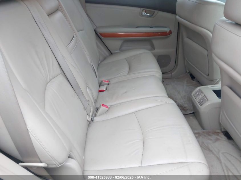 2009 Lexus Rx 350 VIN: JTJHK31U392856486 Lot: 41525988