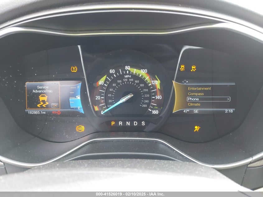 2016 FORD FUSION VIN: 3FA6P0H7XGR254306
