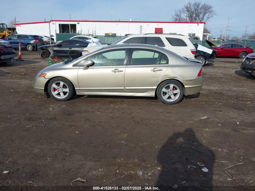 2007 HONDA CIVIC VIN: 1HGFA16897L105611