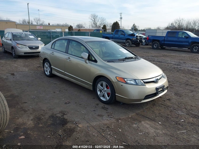 2007 HONDA CIVIC VIN: 1HGFA16897L105611