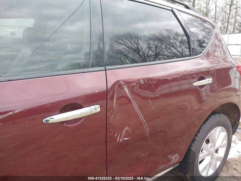 2009 NISSAN MURANO VIN: JN8AZ18U59W027281