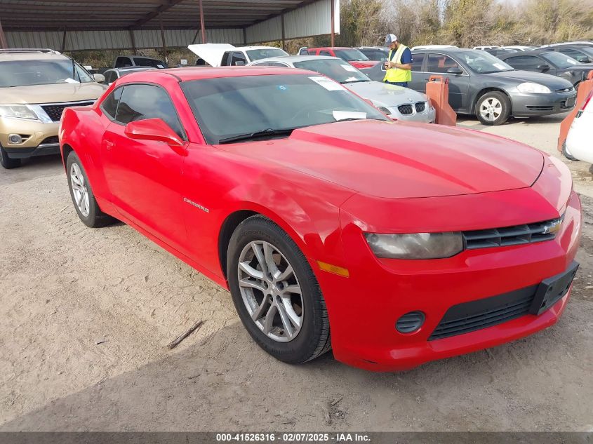 2015 CHEVROLET CAMARO 2LS - 2G1FB1E31F9104758