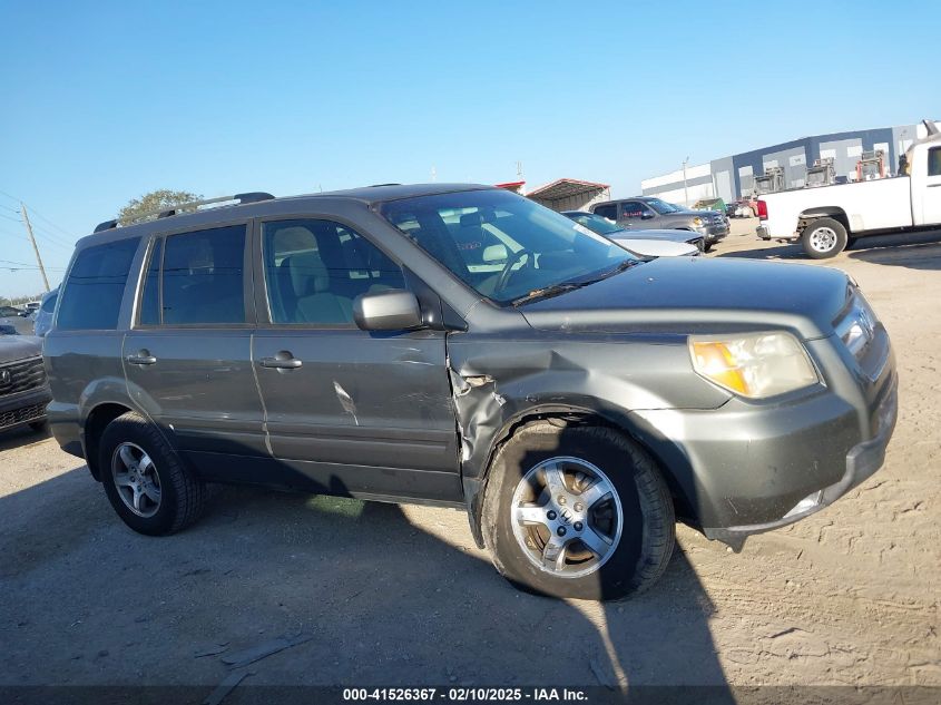 2007 Honda Pilot Ex VIN: 5FNYF28457B041899 Lot: 41526367