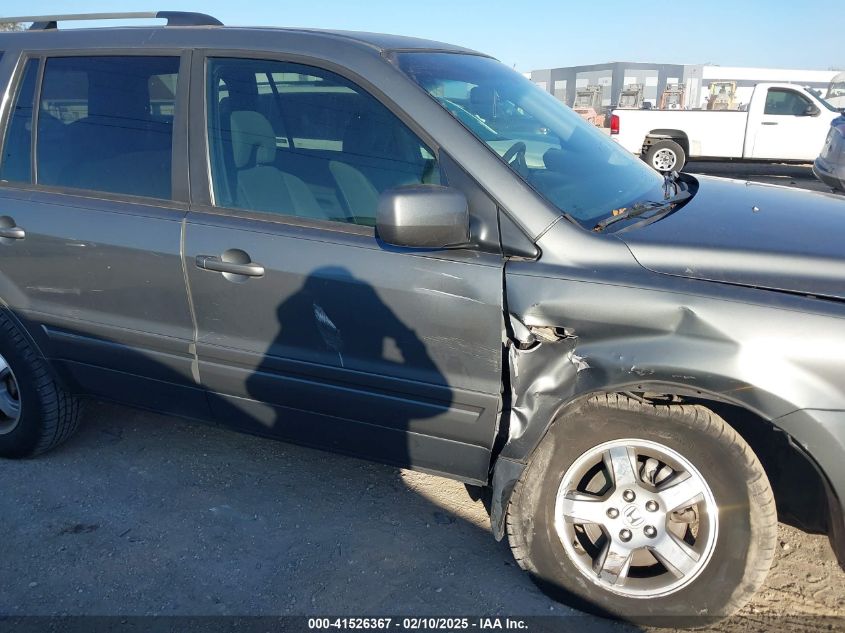 2007 Honda Pilot Ex VIN: 5FNYF28457B041899 Lot: 41526367