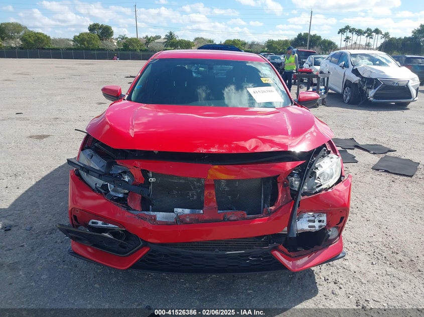 2017 HONDA CIVIC VIN: SHHFK7H49HU225775