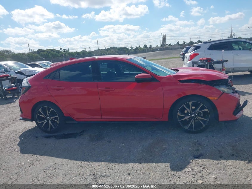 2017 HONDA CIVIC VIN: SHHFK7H49HU225775