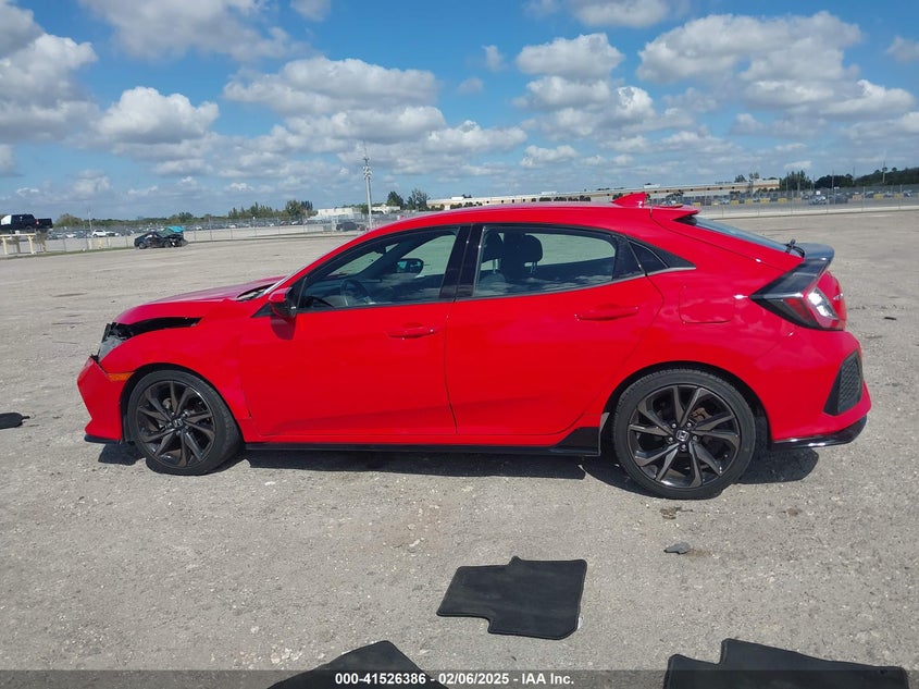 2017 HONDA CIVIC VIN: SHHFK7H49HU225775