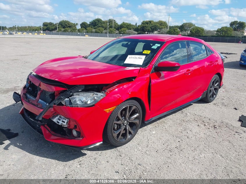 2017 HONDA CIVIC VIN: SHHFK7H49HU225775