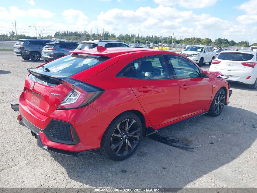 2017 HONDA CIVIC VIN: SHHFK7H49HU225775