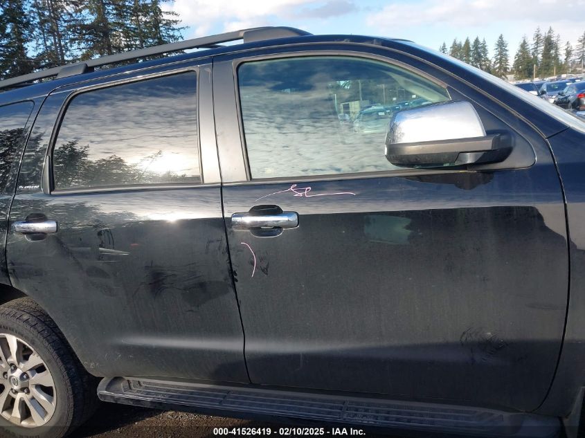 2011 Toyota Sequoia Platinum 5.7L V8 VIN: 5TDDY5G10BS048023 Lot: 41526419