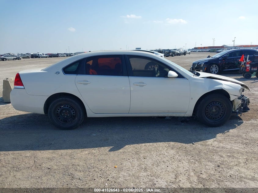 2008 CHEVROLET IMPALA VIN: 2G1WB58K681278904