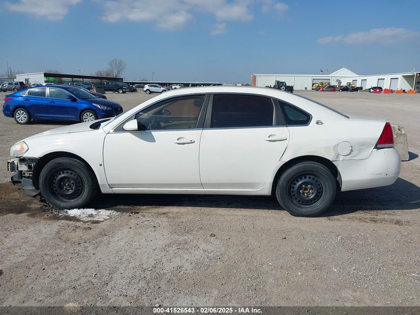 2008 CHEVROLET IMPALA VIN: 2G1WB58K681278904