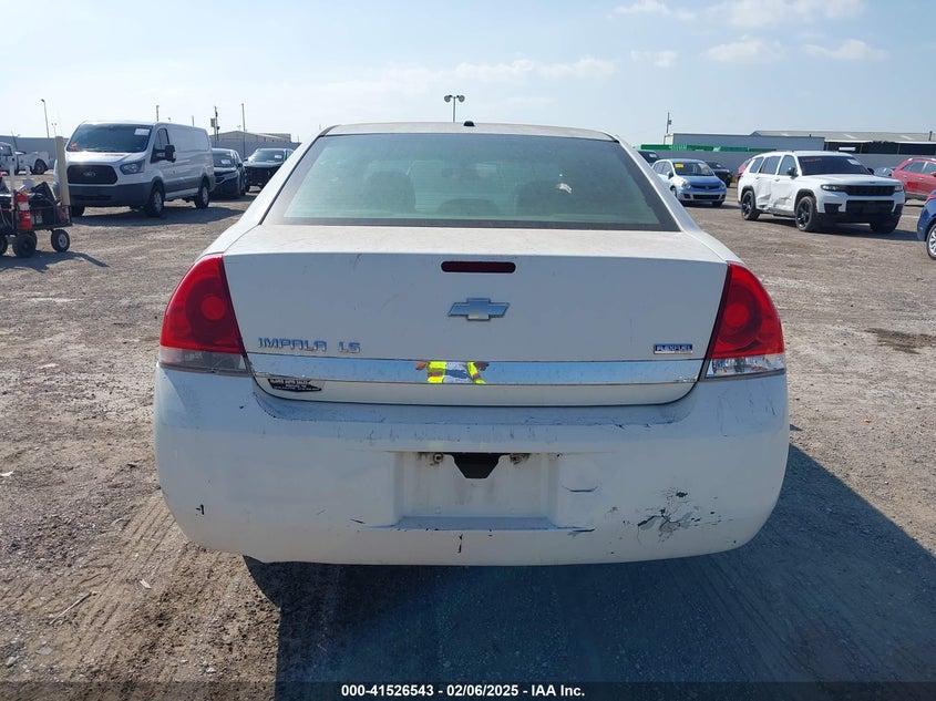 2008 CHEVROLET IMPALA VIN: 2G1WB58K681278904