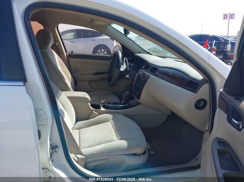 2008 CHEVROLET IMPALA VIN: 2G1WB58K681278904