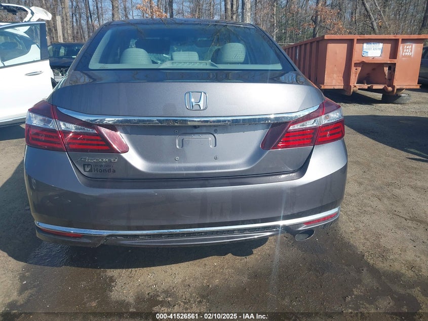 2017 HONDA ACCORD VIN: 1HGCR2F36HA256330