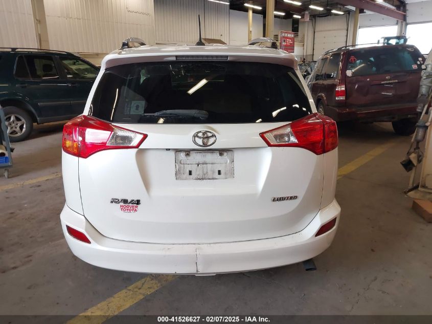 2015 Toyota Rav4 Limited VIN: JTMYFREV9FD079034 Lot: 41526627