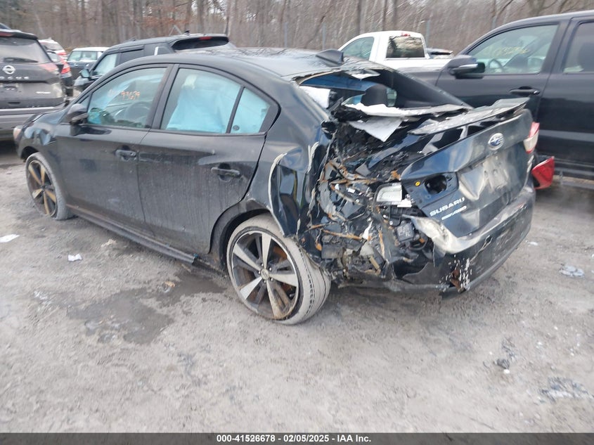 2017 SUBARU IMPREZA VIN: 4S3GKAL60H3600896
