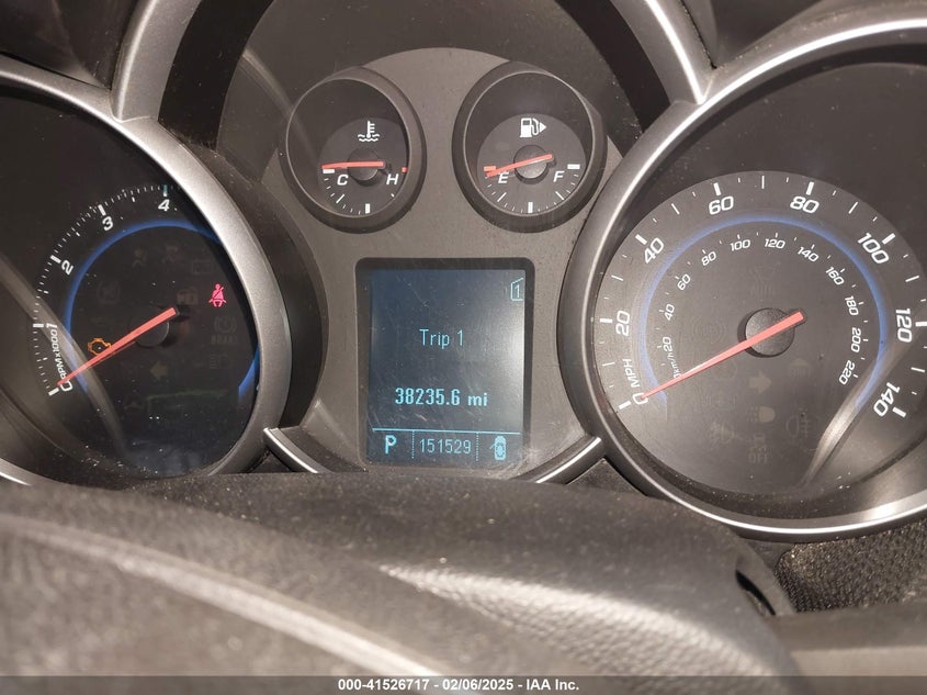 2011 CHEVROLET CRUZE VIN: 1G1PF5S97B7131581