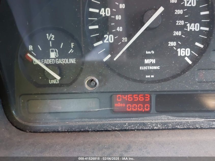 1995 BMW 530 I Automatic VIN: WBAHE232XSGE91815 Lot: 41526815