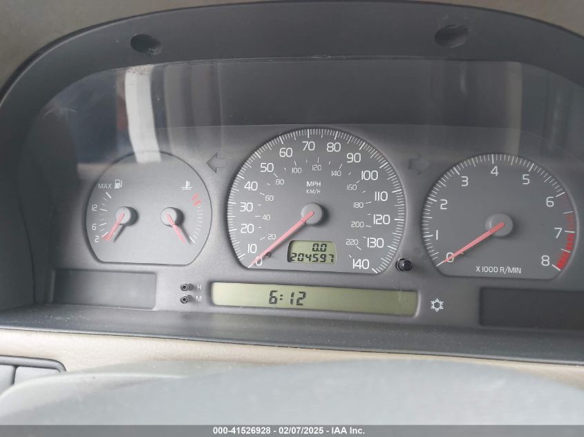 1999 Volvo V70 VIN: YV1LW55A6X2607491 Lot: 41526928