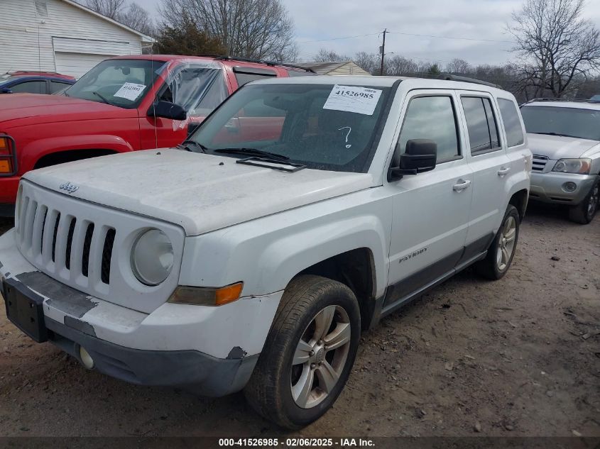 2014 JEEP PATRIOT LATITUDE - 1C4NJRFB6ED760109