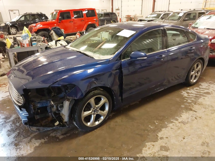 2013 FORD FUSION VIN: 3FA6P0HR7DR100388