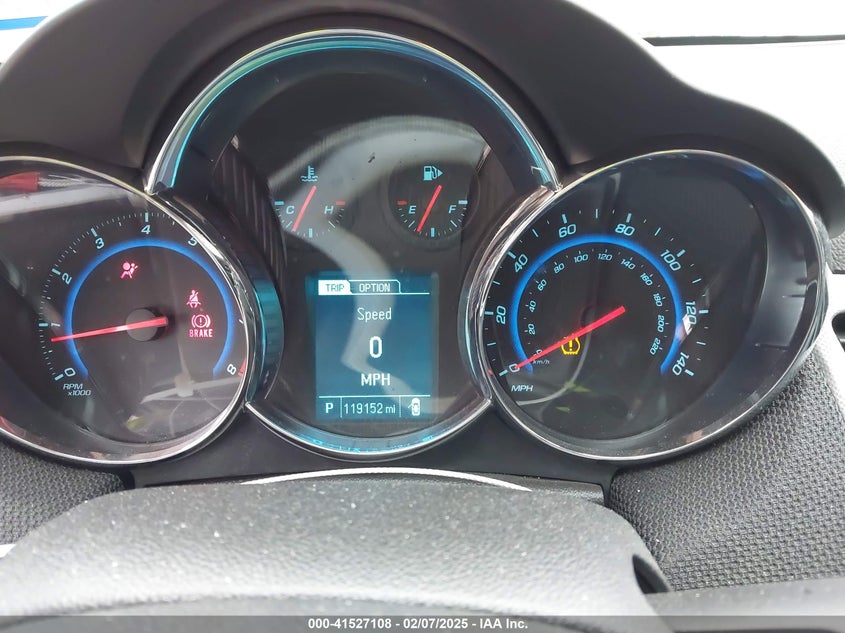 2015 CHEVROLET CRUZE VIN: 1G1PG5SB6F7220449