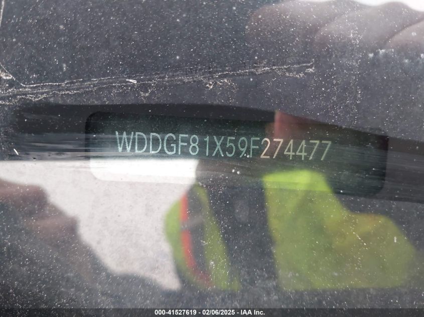 2009 Mercedes-Benz C 300 Luxury 4Matic/Sport 4Matic VIN: WDDGF81X59F274477 Lot: 41527619