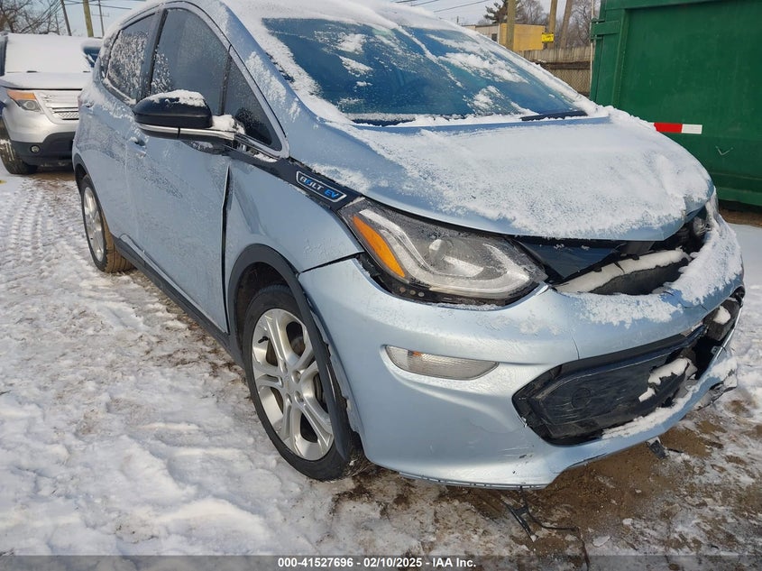 2018 CHEVROLET BOLT EV VIN: 1G1FW6S01J4109692