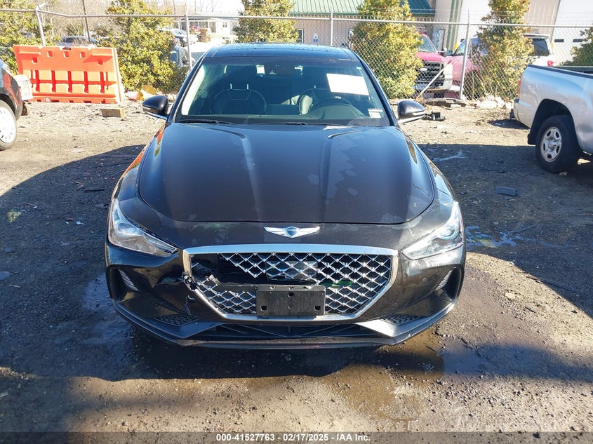 2019 GENESIS G70 ADVANCED RWD VIN: KMTG34LA0KU032218
