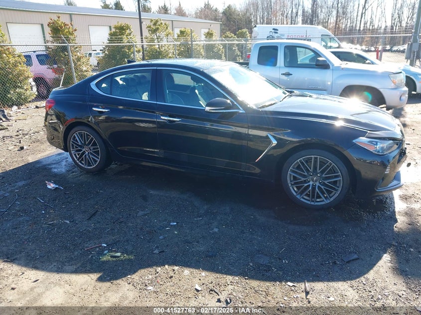 2019 GENESIS G70 ADVANCED RWD VIN: KMTG34LA0KU032218