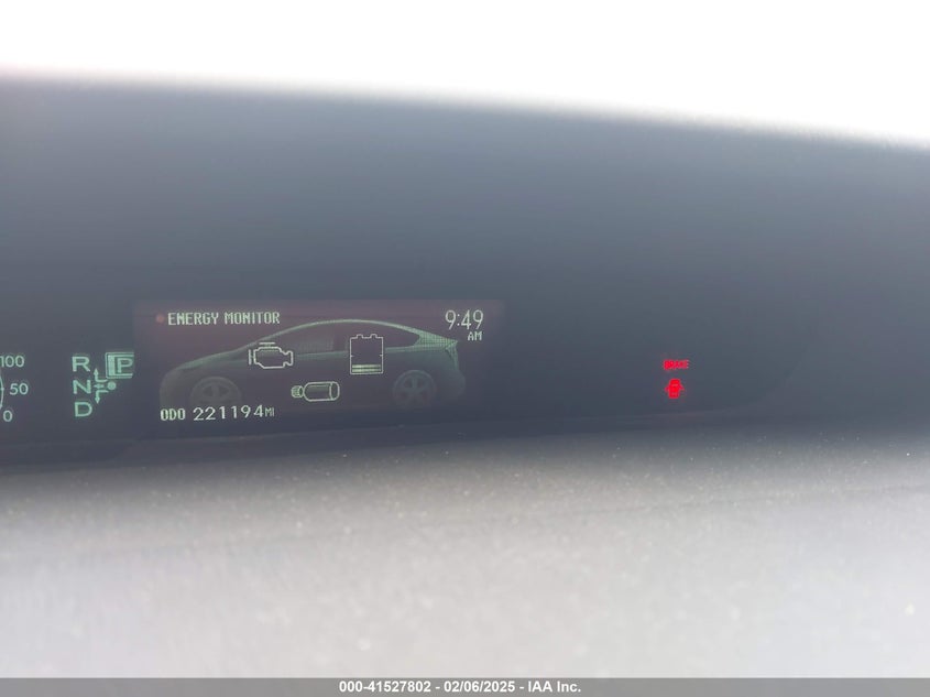 2013 TOYOTA PRIUS VIN: JTDKN3DU8D0350281